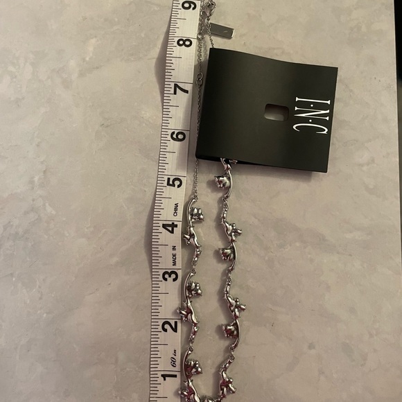 INC Rhinestone Necklace - Picture 4 of 4